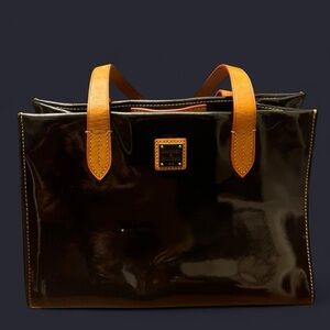 Pre 2012 Dooney & Bourke Black Vinyl purse